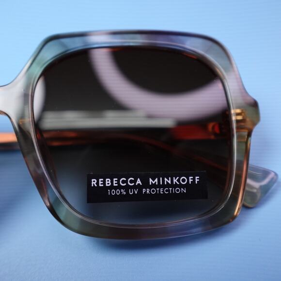 Rebecca Minkoff Willow Sunglasses Multicolor Tortoise Shell with Gold Arms main image 10